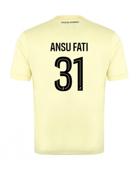 Billige Fotballdrakt AS Monaco Ansu Fati #31 Replika Tredjedrakt 2025-26 Kortermet Billige Fotballdrakt AS Monaco Ansu Fati #31 Replika Tredjedrakt 2025-26 Kortermet